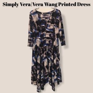 Simply Vera|Vera Wang Printed Dress